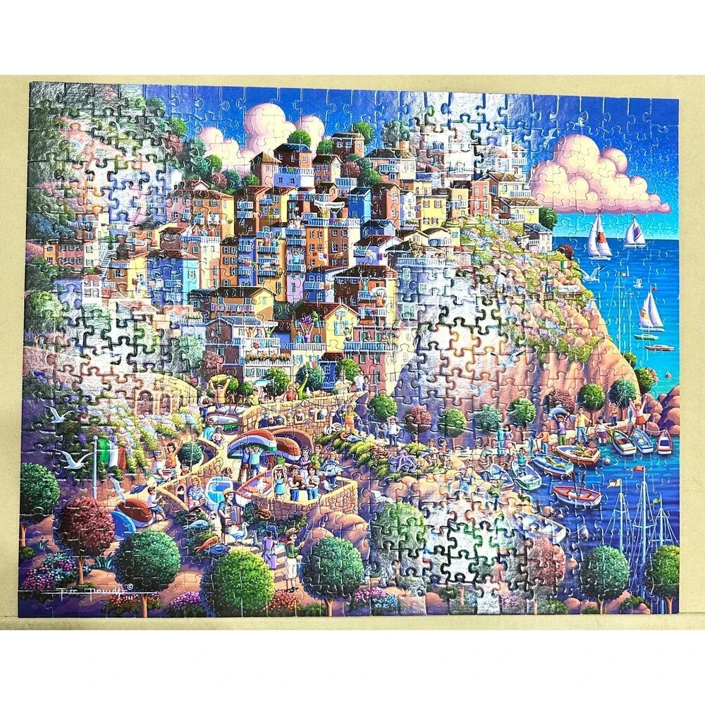 Dowdle Italy's Cinque Terre 500 Piece Jigsaw Puzzle 16